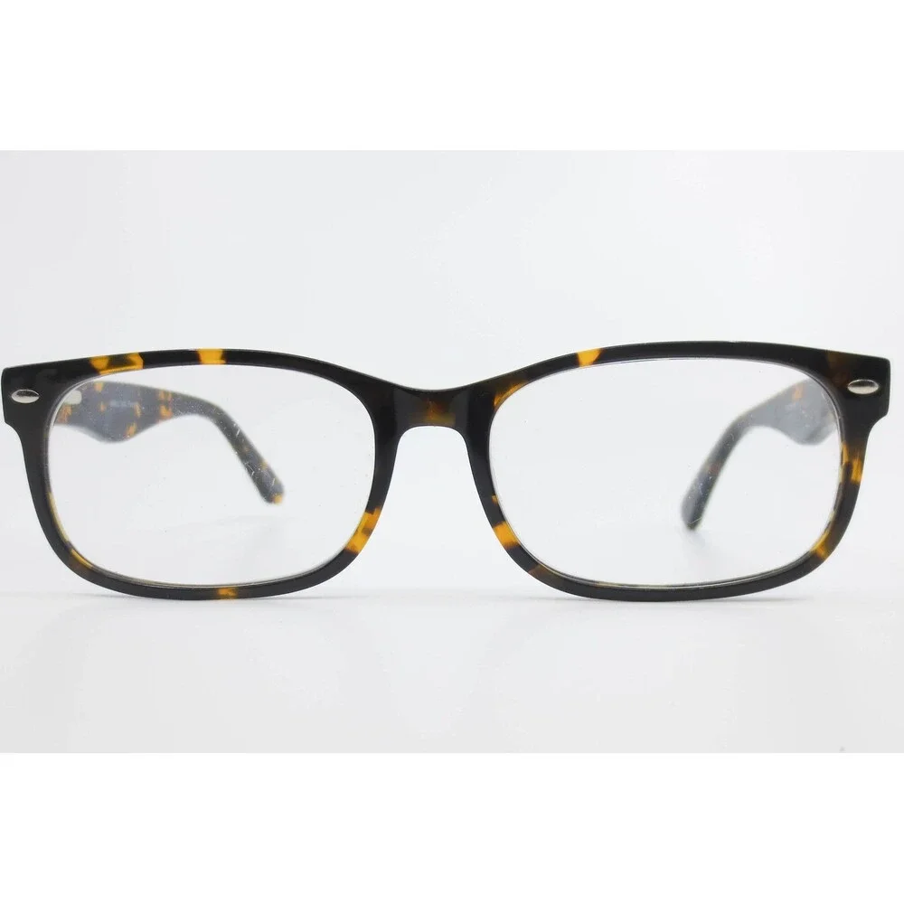 BMEC Big Twist Tortoise Rectangular Eyeglasses Frames 56-18-145 Full Rim Eyewear